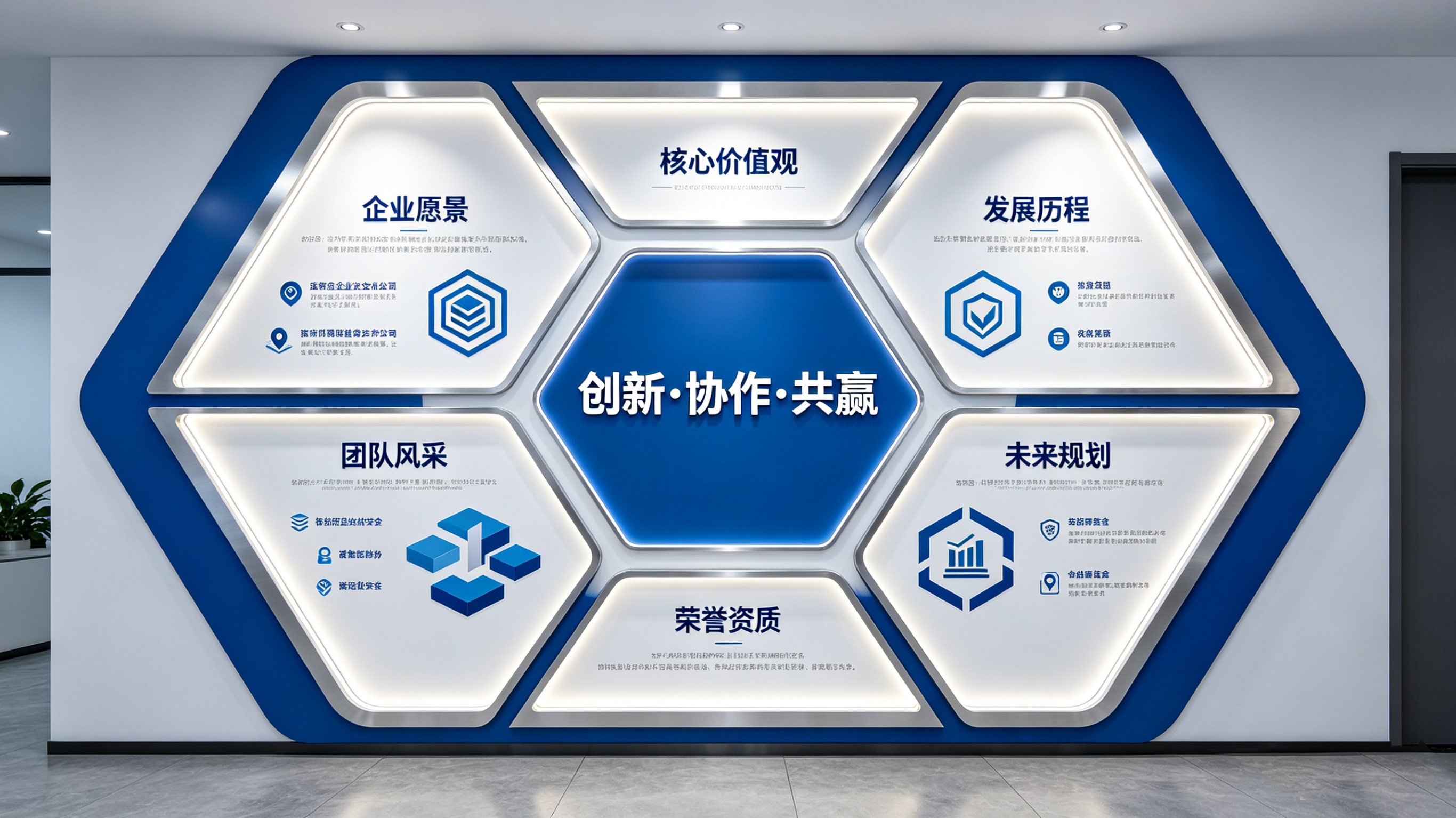 新沂企业文化墙六边形避坑指南（新手常犯5个错误）